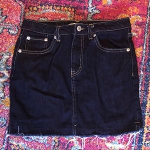 Levi denim skirt size 14 EUC high waisted
